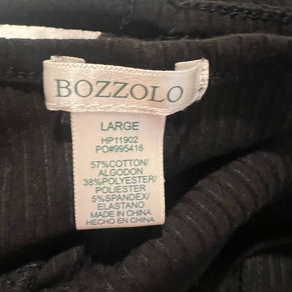 Black Ribbed Jumpsuit - Picture 4 of 4